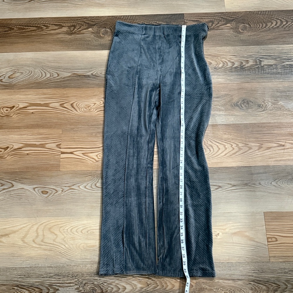 Velvety Gray Pants